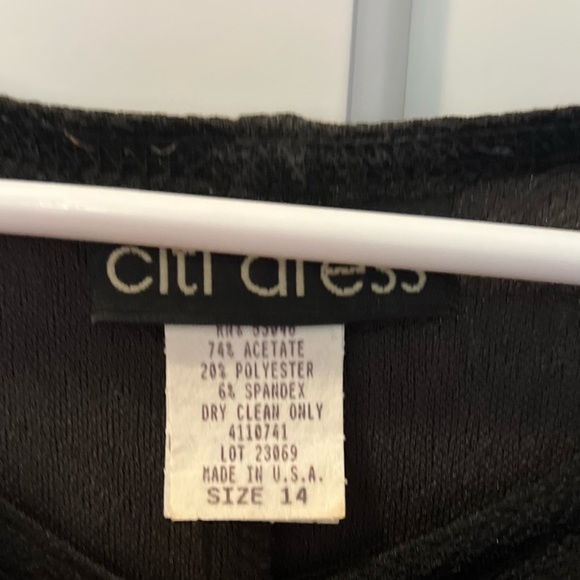 Vintage Women’s Citi Dress sz 14 - Picture 2 of 4